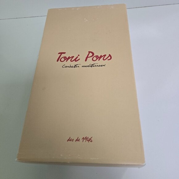 Toni Pons NIB Espardrille Lloret Vermell Red Wedge Sandal Size 40/9 - Picture 9 of 13